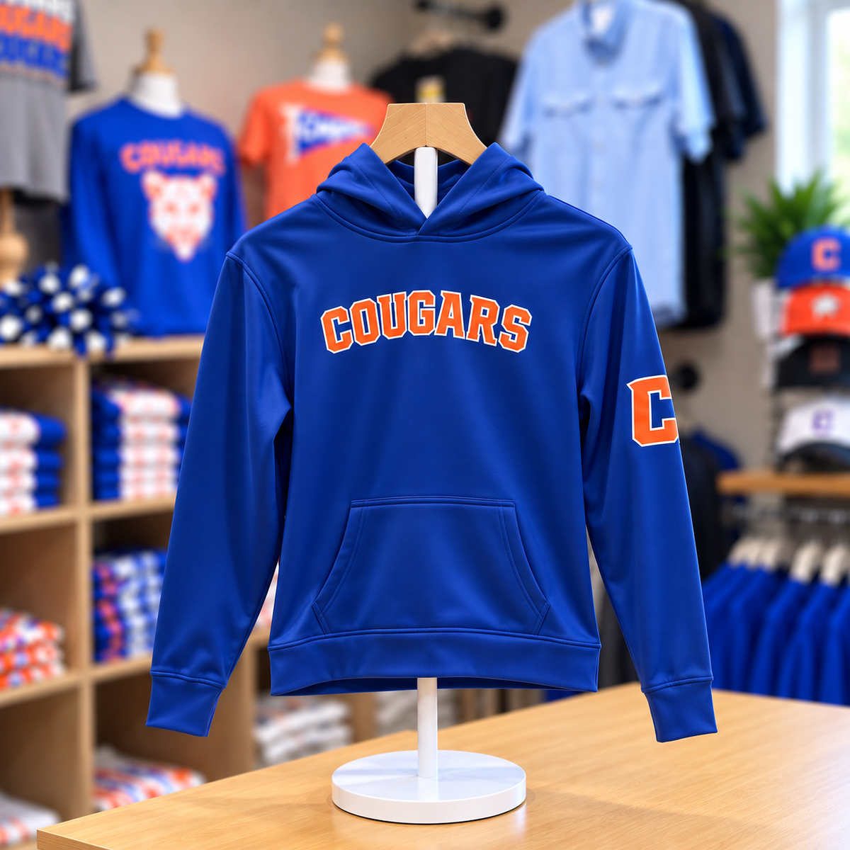 Cougar Spirit Hoodie - Youth DF
