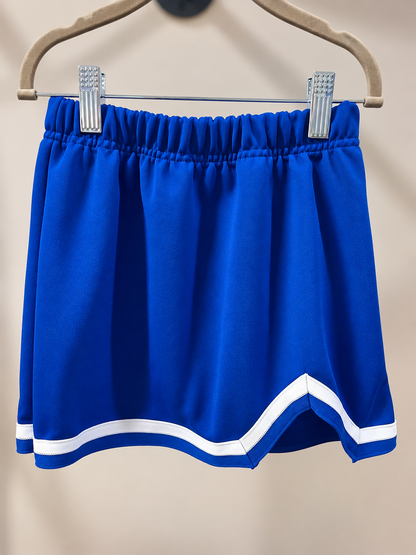 Cheer Skirt - Straight Royal Blue