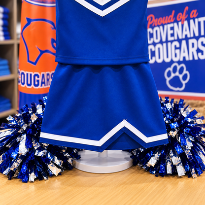 Cheer Skirt - Straight Royal Blue