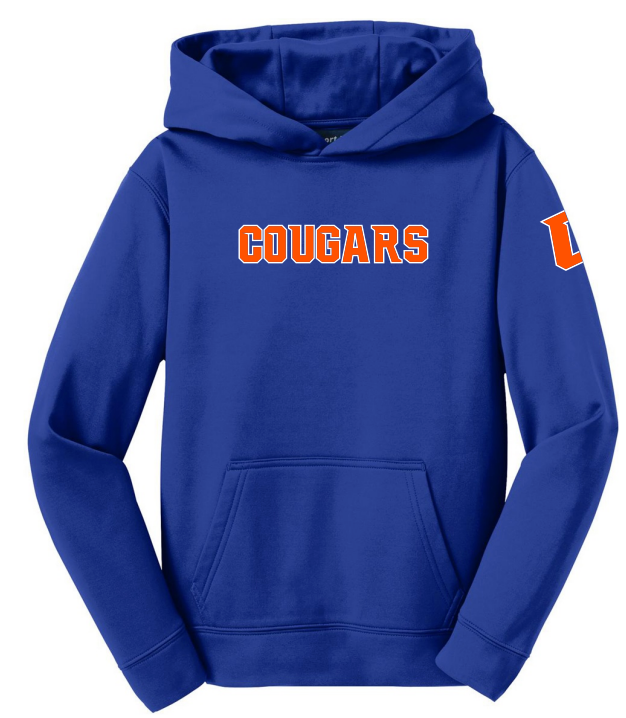 Cougar Spirit Hoodie - Adult Cotton